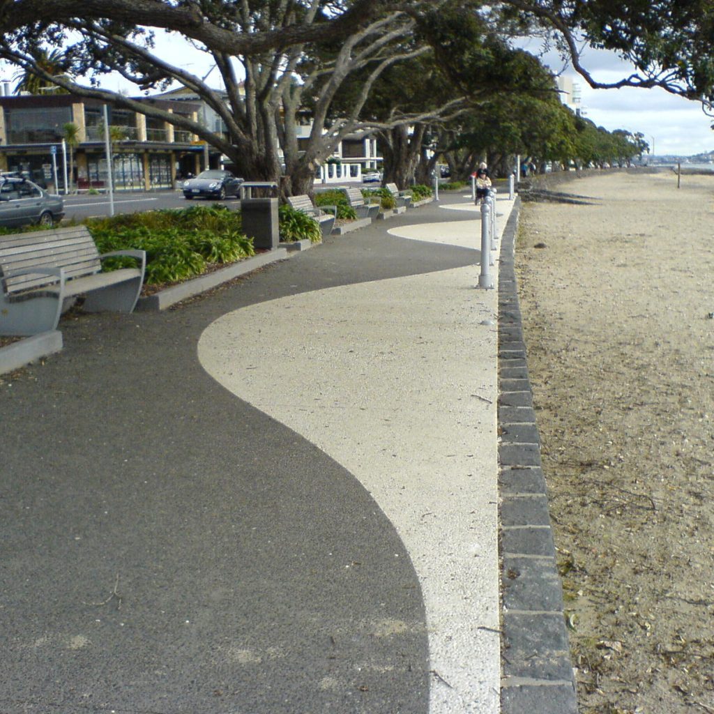 Kohimarama Coloured Concrete project
